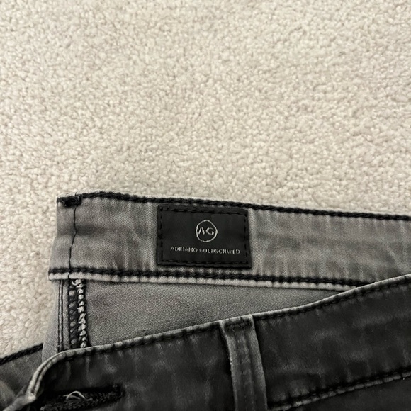 AG Charcoal Black Skinny Jeans - Picture 2 of 4